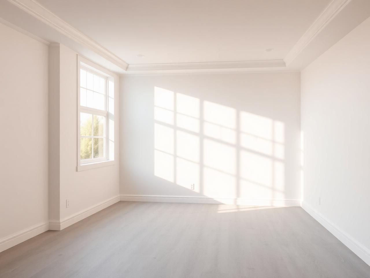 Finished interior